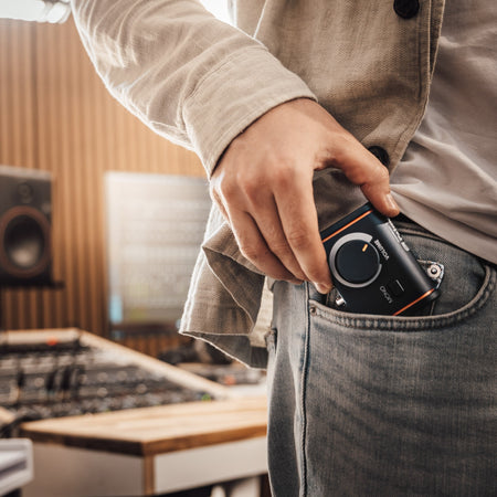 Palmer Monicon S G2 | Passive Volume Controller with Mono Switch | Compact RCA In/Out for Studio Use