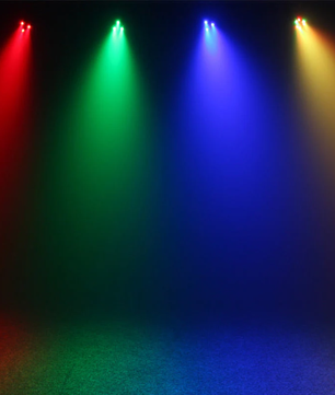 American DJ MINI PAR RGBW LED | 12x 1W RGBW LEDs | Compact 25-Degree LED Par