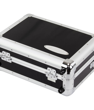 Odyssey KRP7BLK | KROM Series Case for Reloop RP7 | Black Aluminum Carrying Case