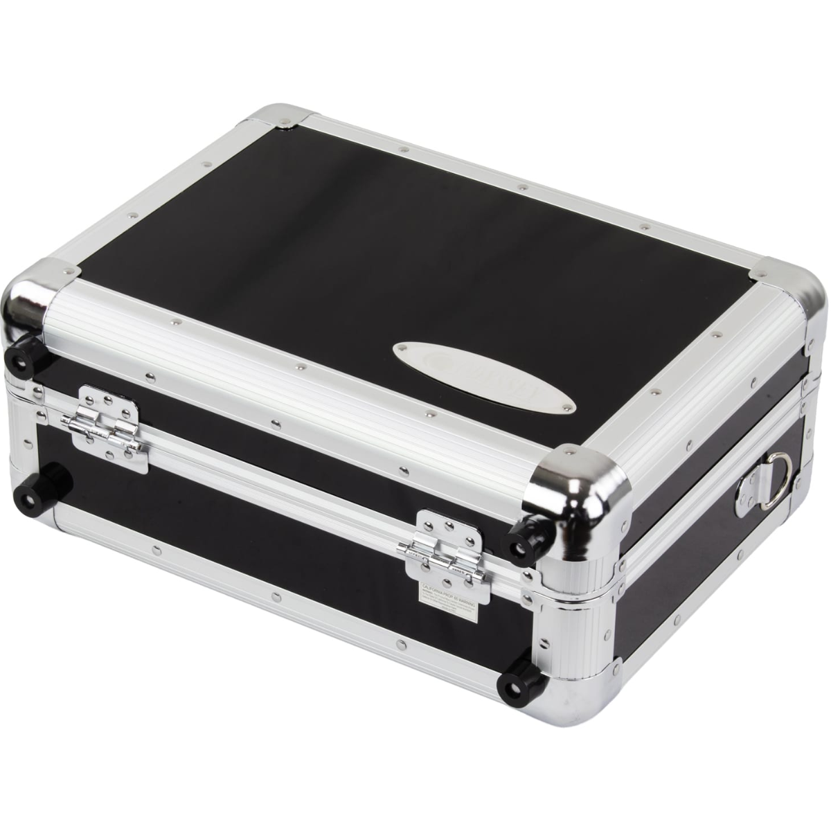 Odyssey KRP7BLK | KROM Series Case for Reloop RP7 | Black Aluminum Carrying Case
