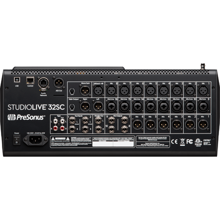 PreSonus StudioLive 32SC | Compact 40-Channel Digital Mixer | 64x64 USB & AVB Networking