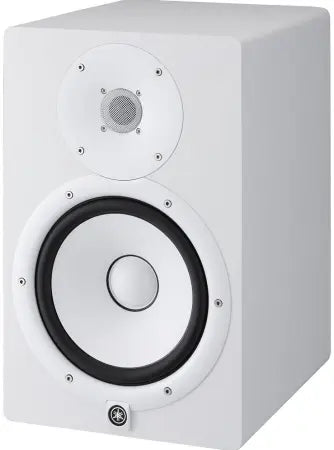 Yamaha HS8W | 8in Powered Studio Monitor - 120W | White Finish with Room Control & 38Hz Response