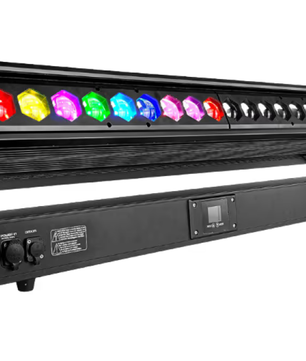 Rasha Skyline | IP65 Moving Head Batten | 18x40W RGBW with Pixel Effects & Zoom