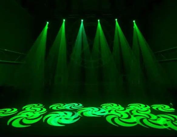 Eliminator Stealth Spot | 60W LED Moving Head | Rotating Gobos, Motorized Focus & 3-Facet Prism