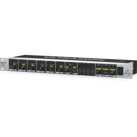 Behringer ULTRAZONE ZMX8210 V2 | 8 Channel - 3 Zone Mixer | Commercial Audio Distribution System