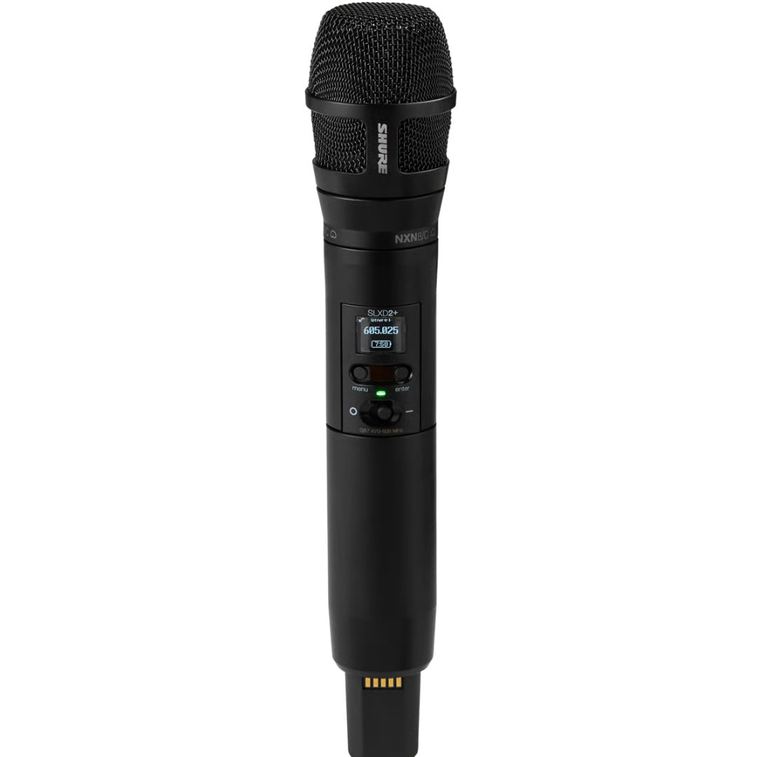 Shure SLXD24+/N8C-G57 | Nexadyne 8/C Cardioid Mic | Digital Wireless with ShowLink Control