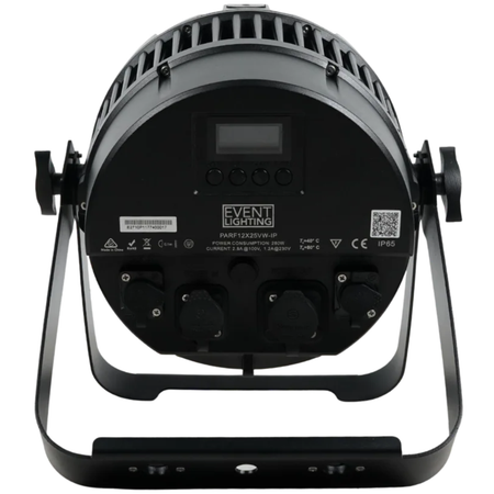Event Lighting PARF12X25VWIP | 12x25W Variable White LEDs | IP65 Par with Electronic Frost