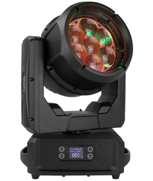 Event Lighting DELUGEM7X60WFX | 7x60W RGBW Zoom Wash | IP65 with Aura FX