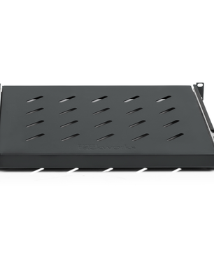 Gator GRW-SHELF1SLD | 1U Sliding Rack Shelf | 13.8in Vented Steel Design