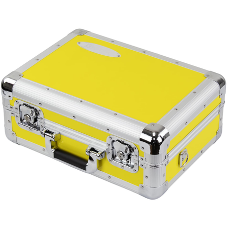 Odyssey KRP7YEL | KROM Series Case for Reloop RP7 | Yellow Aluminum Carrying Case