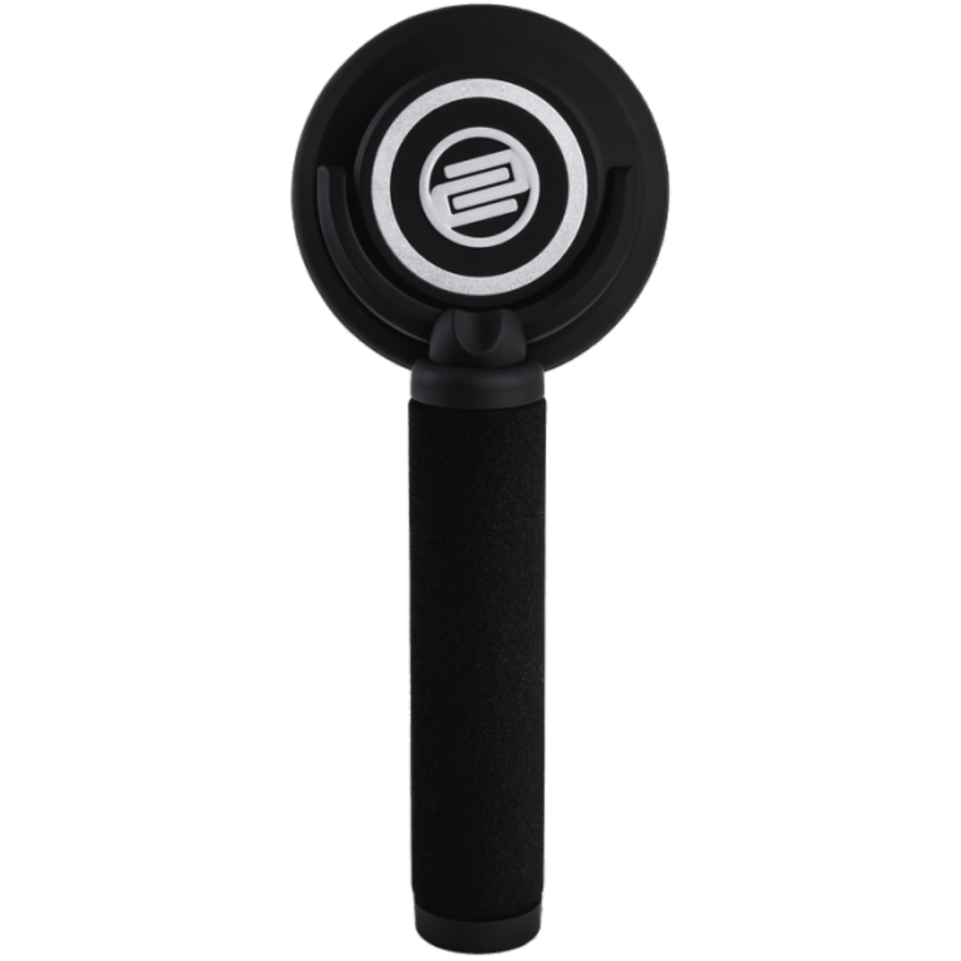 Reloop RHP-10 Mono Black | One-Ear DJ Headphone with 50mm Driver | Swivel Design & XLR Locking Cable