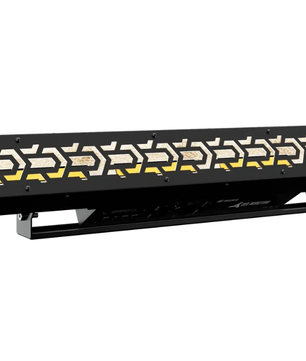 Blizzard Lighting Lux Reactor | 1m WW Strobe Bar with RGB Aura | 6x60W + 440 RGB LEDs
