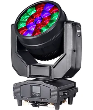 Crisp STELLA WASH 1940IP | 640W Outdoor RGBW Moving Head | IP65, Pixel Mapping & 360° Rotating Lens
