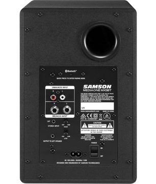 Samson SAMX5BT | 5.25in Bluetooth Studio Monitors | 80W Powered Speaker Pair