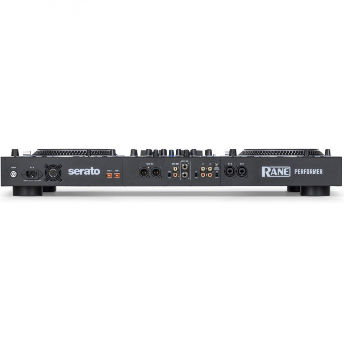 Rane Performer | 4-Channel Motorized DJ Controller | 7in Platters with Stems Control