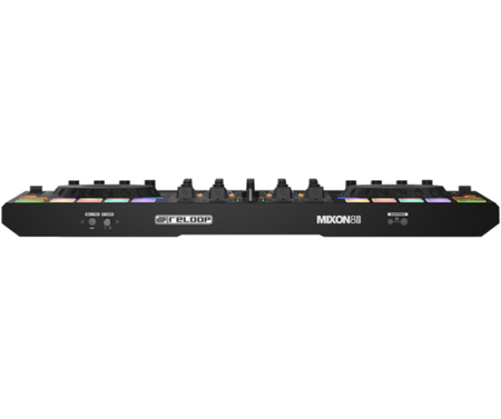 Reloop Mixon 8 Pro | 4-Deck Hybrid DJ Controller | Dual USB, Jog Displays & Standalone Mixer