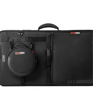 Gator G-ICONDJ-MD-BP | Medium DJ Controller Backpack Bag | Semi-Rigid Travel Protection