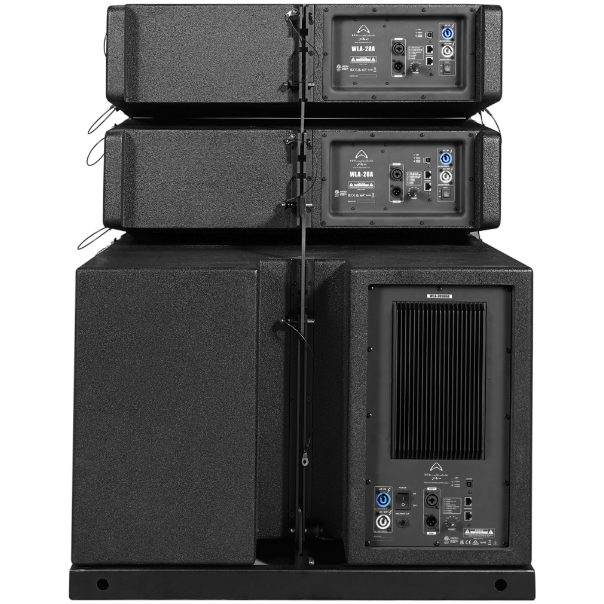 Wharfedale Pro WLA-28A-BL | Dual 8in - 132dB | Active Line Array Element
