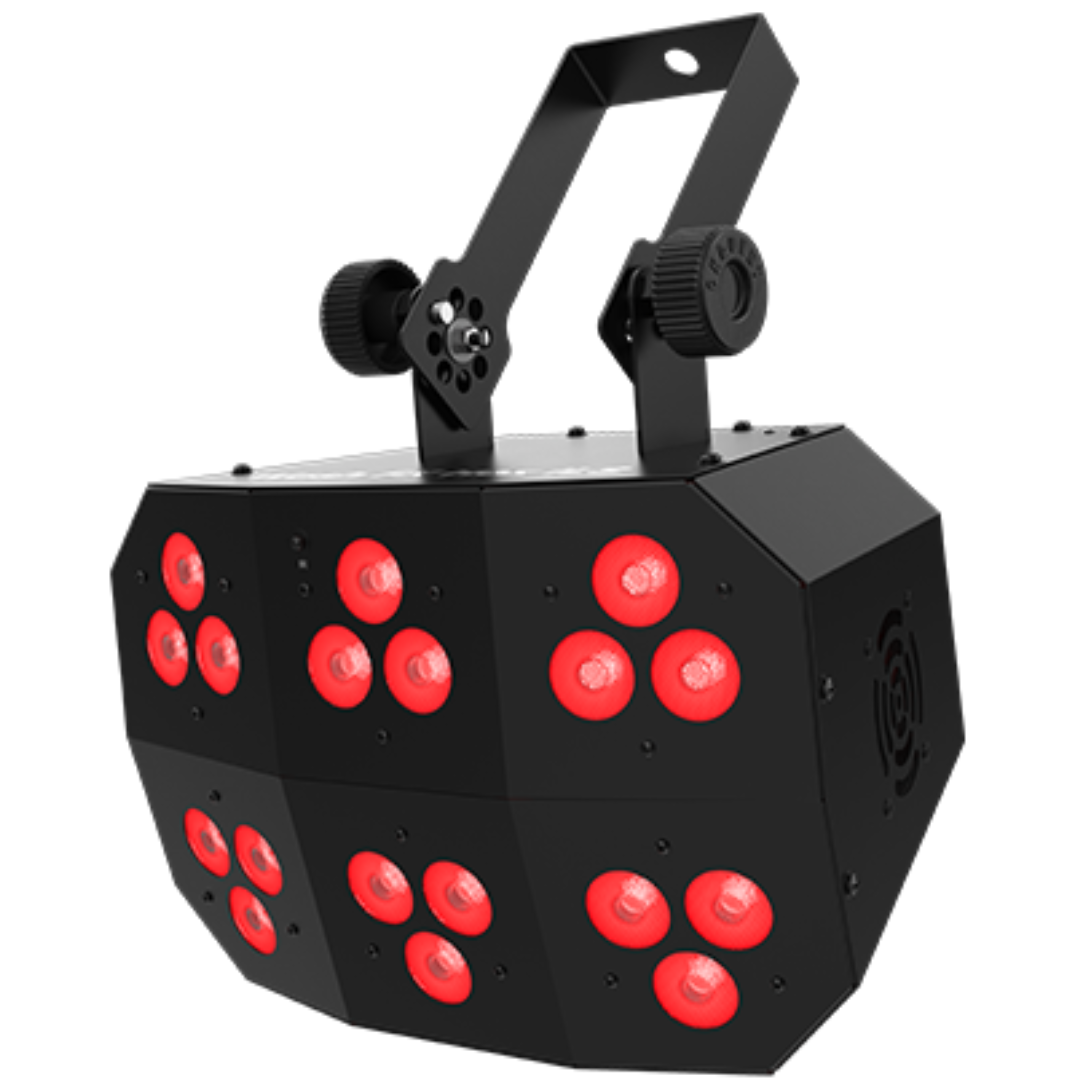 Chauvet DJ Wash FX Hex ILS | RGBWA+UV Wash, Blinder & Chase Light | ILS & D-Fi USB Compatible