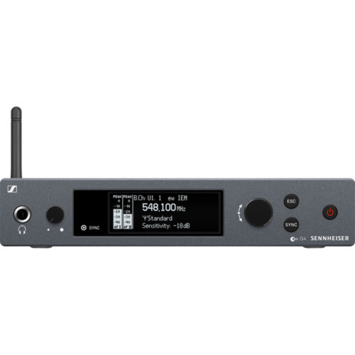 Sennheiser SR IEM G4-A1 | Stereo IEM Transmitter 470-516 MHz | 42MHz Bandwidth with 50mW RF