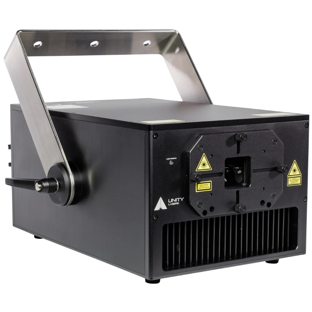 Pangolin Unity ELITE 40 PRO FB4 | 40W RGB Laser with IP65 Housing | FB4 DMX for Arena-Scale Outdoor Events