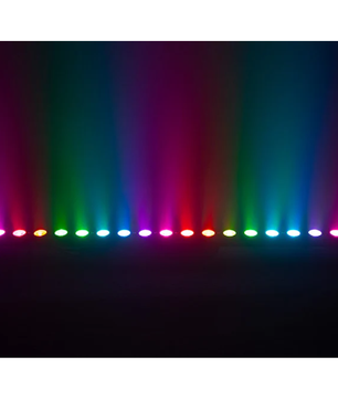 Eliminator Mega Color Q18 | 1m RGBA LED Wash Bar | Pixel Mapping & 5 DMX Modes