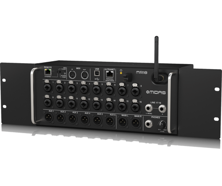 Midas MDS-MR18 | 18-Input Tablet-Controlled Digital Mixer | 16 Midas PRO Preamps & USB Interface