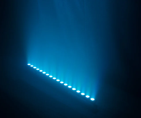 Eliminator Mega Color Q18 | 1m RGBA LED Wash Bar | Pixel Mapping & 5 DMX Modes