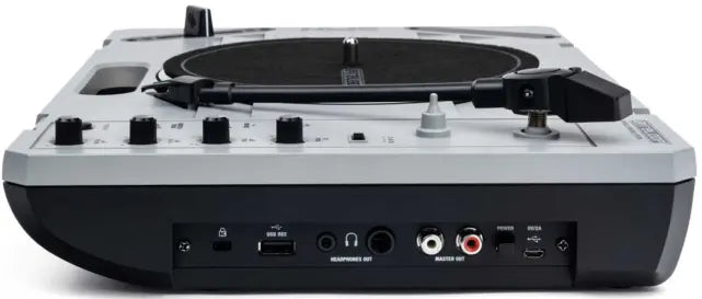 Reloop SPiN | Portable Turntable with Bluetooth & USB Recording | Includes 7in Scratch Vinyl & Crossfader