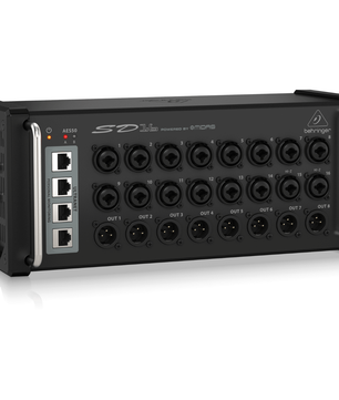 Behringer SD16 | 16 Remote Midas Preamps | ULTRANET Hub with AES50 Networking
