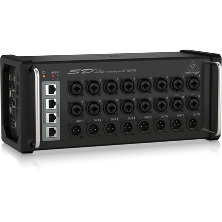 Behringer SD16 | 16 Remote Midas Preamps | ULTRANET Hub with AES50 Networking
