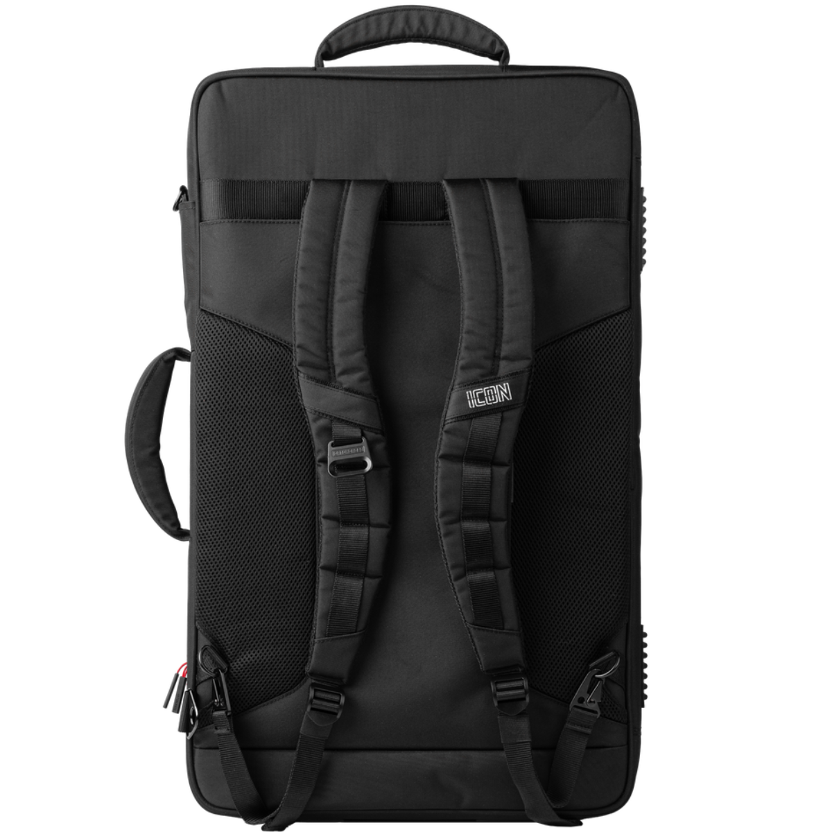 Gator G-ICONDJ-MD-BP | Medium DJ Controller Backpack Bag | Semi-Rigid Travel Protection