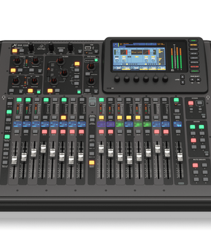 Behringer X32 COMPACT | 40 Input Digital Mixer | 16 Midas Preamps with 17 Motorized Faders