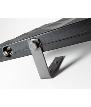 RF Venue WMK-BLACK | Universal Wall Mount Bracket | Black RF Antenna Mount