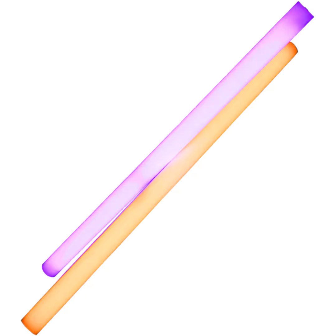 Rasha TitanLum | Battery LED Tube - 270° RGBWA Beam | Wireless DMX, 15,480 Lm Output