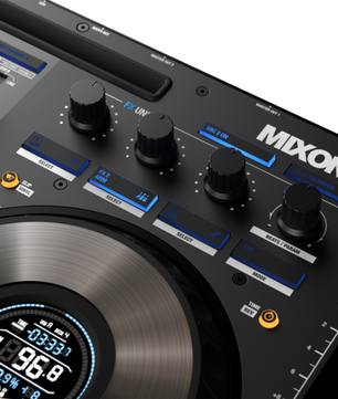 Reloop Mixon 8 Pro | 4-Deck Hybrid DJ Controller | Dual USB, Jog Displays & Standalone Mixer