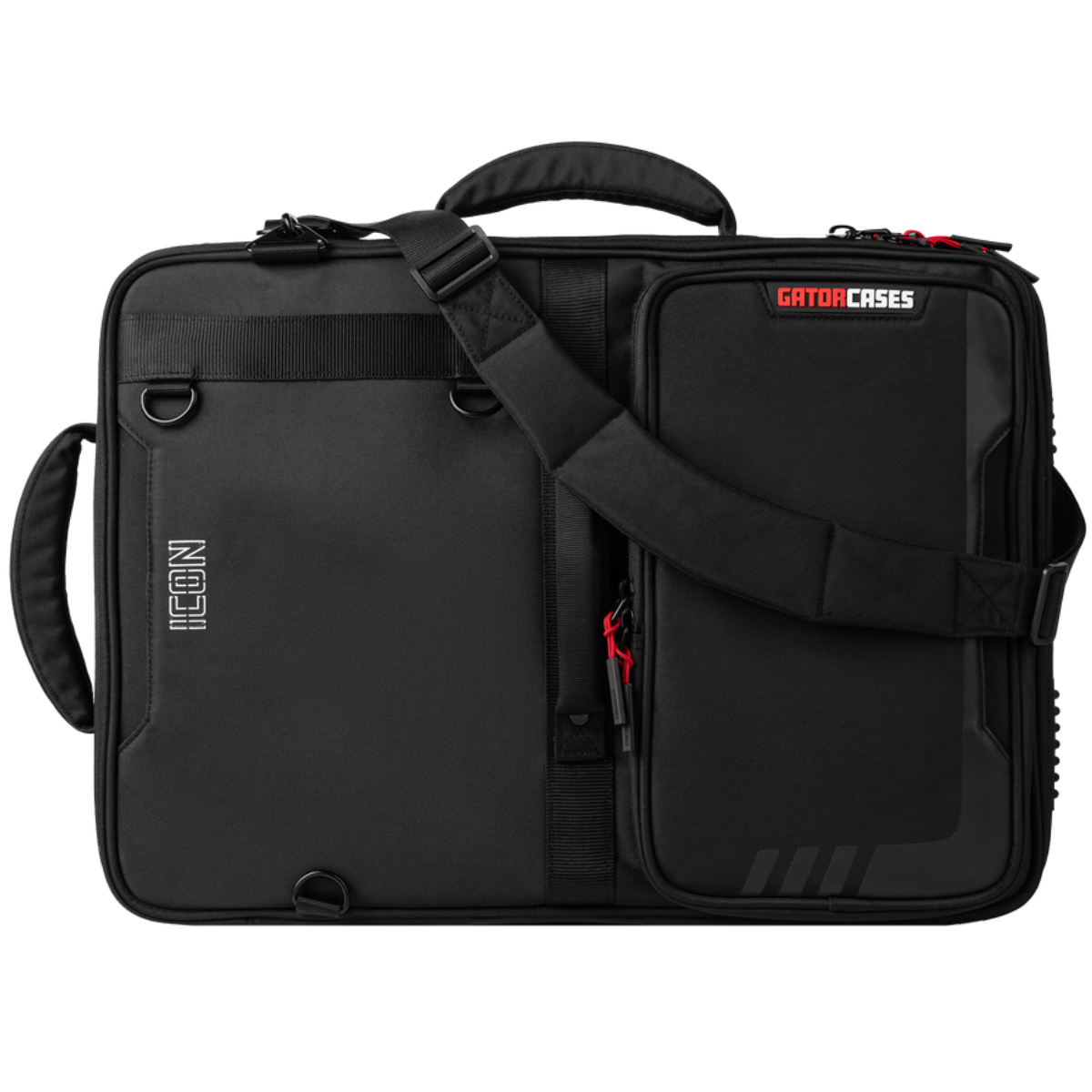 Gator G-ICONDJ-SM-BP | Small DJ Controller Backpack Bag | Semi-Rigid Travel Protection