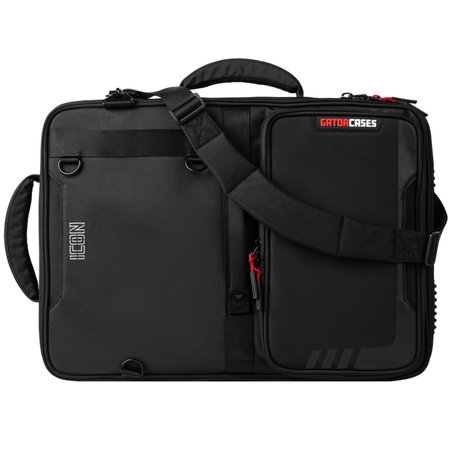 Gator G-ICONDJ-SM-BP | Small DJ Controller Backpack Bag | Semi-Rigid Travel Protection