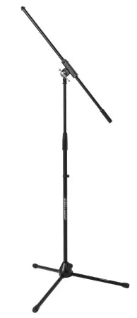 Ultimate Support JS-MCFB6PK | 6-Pack Tripod Mic Stands with Boom Arms | Includes Carry Bag