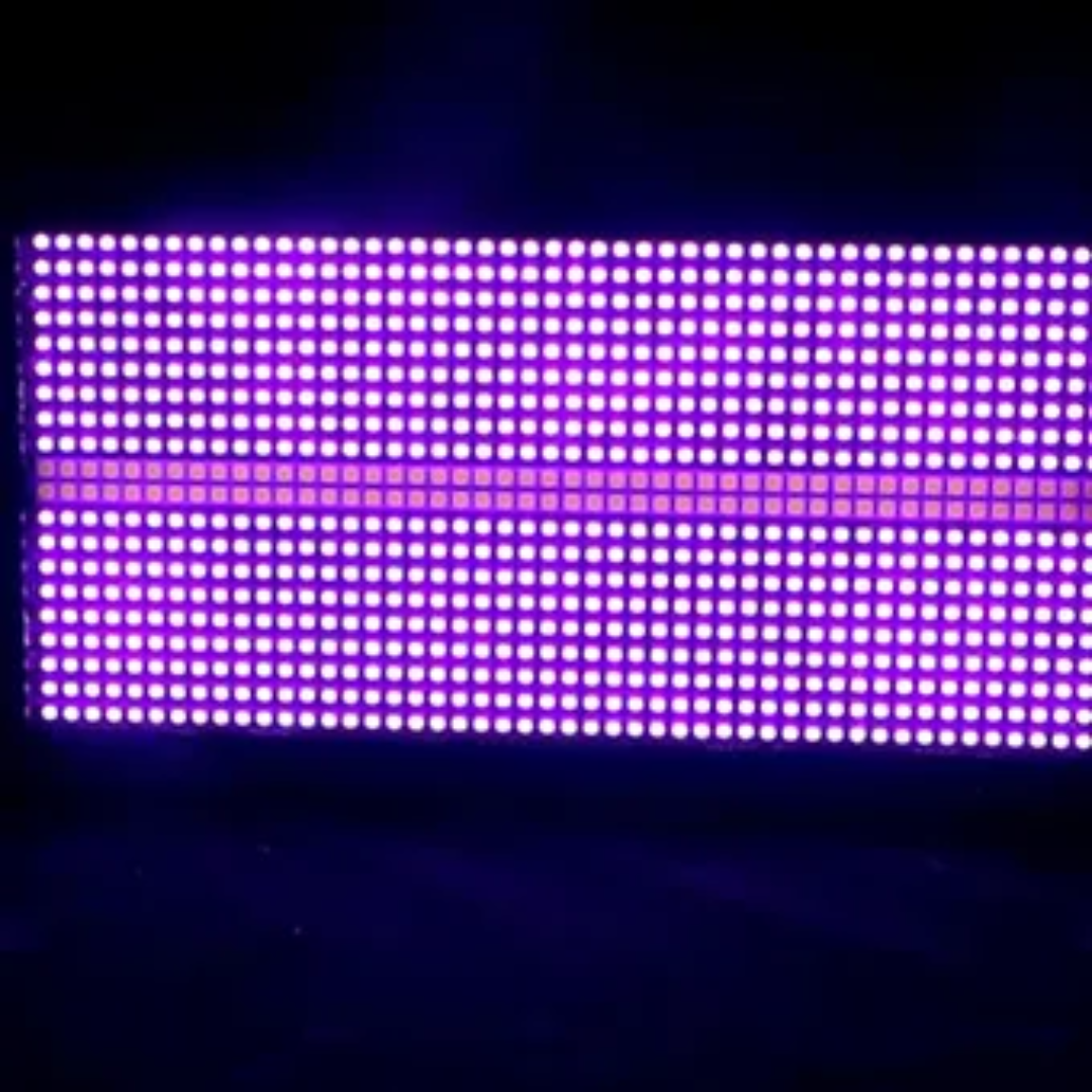 Crisp PULSARIS 960B | Indoor RGB + White LED Strobe Light with Pixel Control & 125+ Built-in Effects