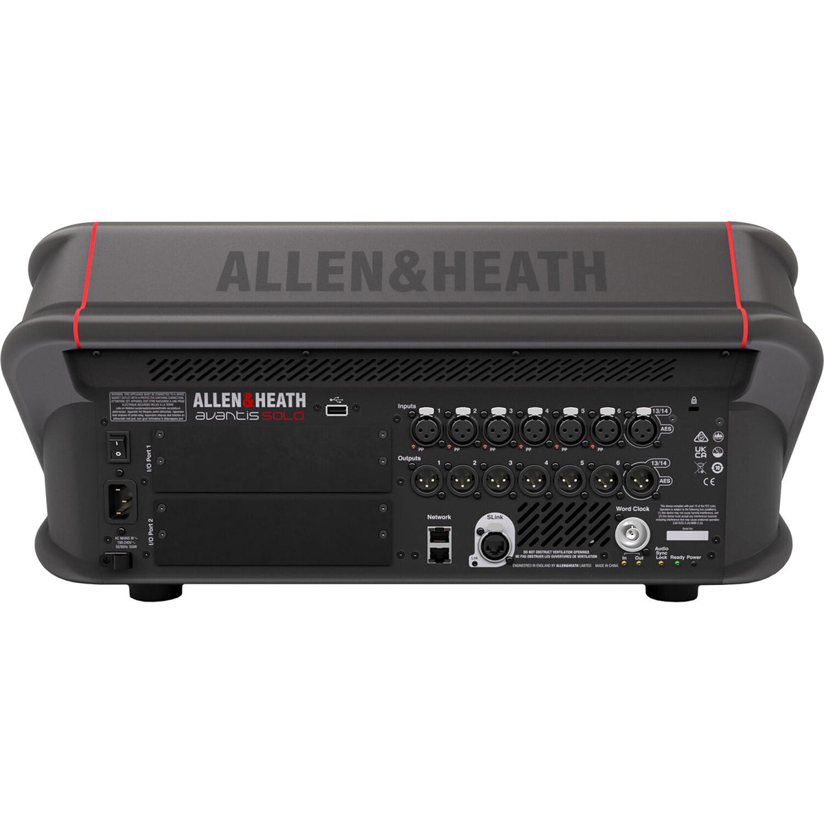 Allen & Heath Avantis Solo | 64-Channel Digital Mixer with Touchscreen | 128x128 I/O via Dante, Waves & MADI