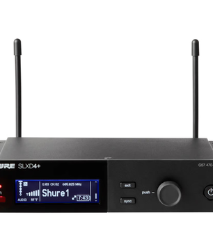 Shure SLXD14+/SM35-G57 | Wireless Headset System with SM35 Mic | 138MHz Tuning & ShowLink Control