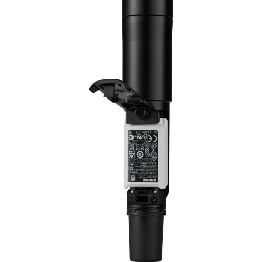 Shure SLXD2+ 58 (G57) | SM58 Capsule Wireless Transmitter | 24-Bit Digital Audio with AES-256