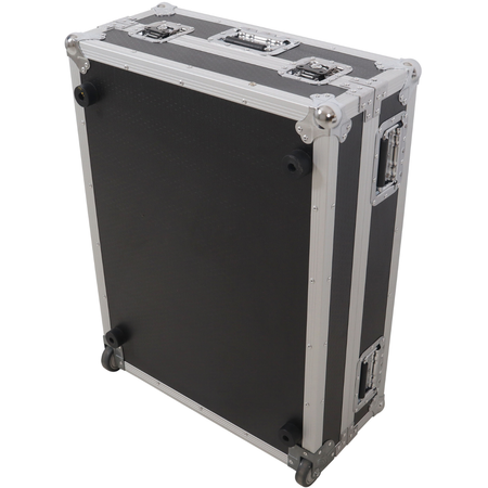 ProX XS TV32FMW | 32 Inch LED TV Flight Case | Adjustable Floor Monitor Case with Wheels