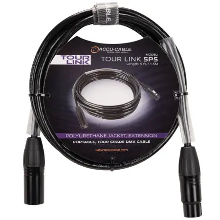 American DJ Tour Link 5P5 | 5ft. Tour Grade DMX Cable