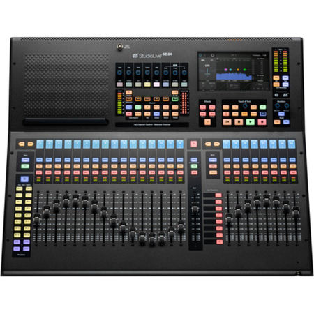 PreSonus StudioLive SE 24 | 32 XMAX Preamps and 25 Motorized Faders | 40-Channel Digital Mixer with AVB and SD Recording