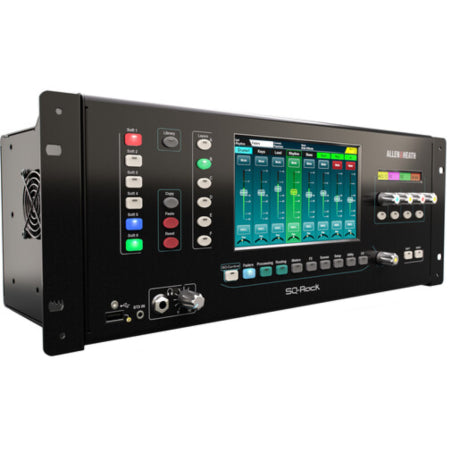 Allen & Heath AH-SQ-RACK | 48-Channel 96kHz Digital Mixer | 4 RU Rackmount Control
