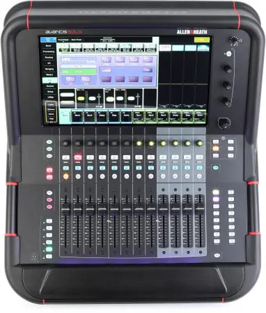 Allen & Heath Avantis Solo | 64-Channel Digital Mixer with Touchscreen | 128x128 I/O via Dante, Waves & MADI