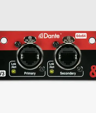 Allen and Heath SQ Dante 64x64 | 64x64 Dante Card for SQ & AHM