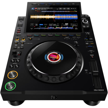 AlphaTheta CDJ-3000X | 10.1in Touchscreen - 96kHz DAC | USB-C, Wi-Fi & CloudDirectPlay